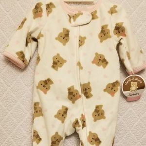 NWT- Carter's Teddy Baby cub bodysuit